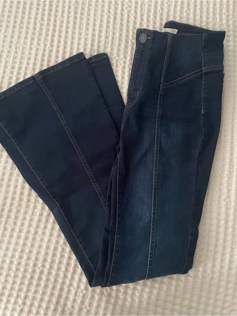 SO Dark Indigo Flare Jeans